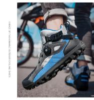 Botas De Ciclismo De Montaña Para Hombres Y Mujeres Profesionales Transpirables Resistentes Al Desgaste Y Caídas Con Protección Racial Para La Temporada - details 10