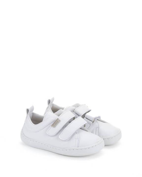 Deportiva respetuosa Zapyflex 2.0 doble velcro color blanco