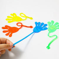 Juguete Divertido Para Niños Manos Adhesivas Elásticas Juguetes De Palmas Squishy Para Fiestas Regalos Novedades Pack De 5-50 Piezas - details 0