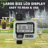 Manual impermeable with Pantalla Lcd large, fácil instalación Temporizador de Agua, temporizador de Riego Ipx5, asperser Automático - details 2