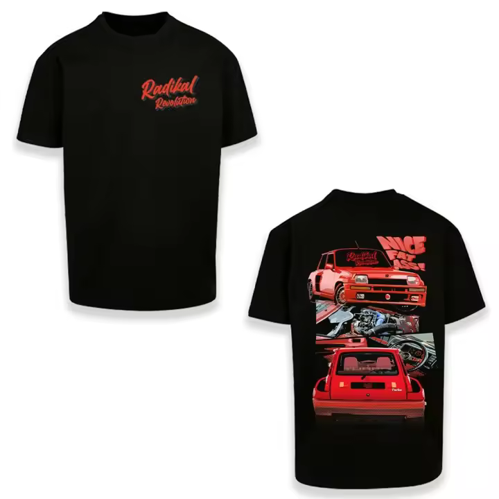 CAMISETA RADIKAL REVOLUTION NICE FAT ASS NEGRO TALLA XXL - 1