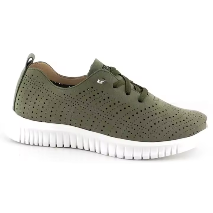 Amarpies zapato sport para mujer aog28352 color verde - 1