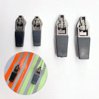 10pcs Cabezas De Cierre De Cremallera Impermeables 3# 5# Para Inserción Reversa En Nylon Invisible Accesorios Para Bricolaje De Bolsas - details 11