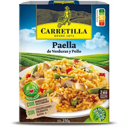 Carretilla Platos preparados, listos para consumir - Platos de Arroz y Fideuá:  - 5ud - 1