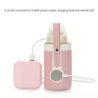 Calentador De Botella Para Bebé Portátil Con 3 Temperaturas Ajustables USB Calentador De Leche Para Viaje En Coche Seguro Y Ecológico Tamaño Medio - details 25