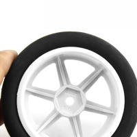 4pcs Neumáticos De Goma 68mm Para Coche RC De Carreras 1/10 Con Eje Hexagonal De 12mm Piezas De Mejora Para Tamiya TT01 TT01E TT02 TT02B TA06 XV01 XV02 PTG-2 - details 2