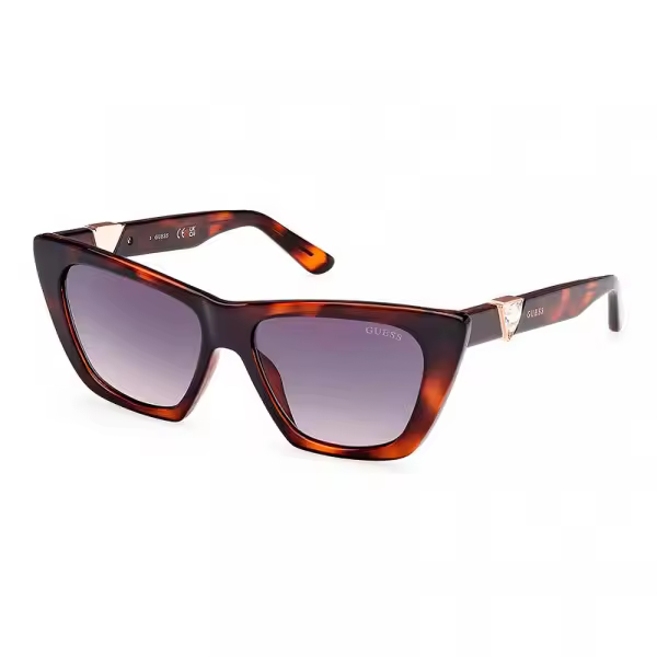 Guess Gafas De Sol Gu00139 - Mujer, Havana Oscuro, Grises Degradados - 1