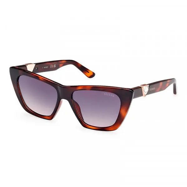 Guess Gafas De Sol Gu00139 - Mujer, Havana Oscuro, Grises Degradados - 1