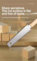 Sierra De Mano Estilo Japonés Con Mango De Madera Antideslizante Sierra De Aplanado Flexible Para Trabajos De Carpintería Y Corte De Madera Herramienta De Corte - details 7