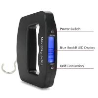 Báscula Digital Portátil Para Equipaje 50kg Con Luz Trasera Herramienta De Pesaje Para Maletas Y Bolsos Escala De Viaje Pendular - details 9