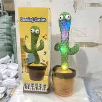 Juguete De Cactus Danzante Y Cantante Para Bebés Niños Y Niñas Registra Y Repite Lo Que Dice Planta De Algodón PP Para Jóvenes - details 3