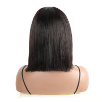 Pelucas Bob De Encaje Frontal Para Mujer Cabello Humano Recto 180% Peluca Sin Pegamento Listo Para Usar Peluca Con Corte Preparado Peluca De Encaje Aire - details 4