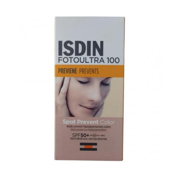 ISDIN FotoUltra 100 Spot Prevent Fusion Fluid SPF 50+ — oferta en Miravia