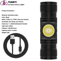 Lámpara Frontal Recargable 1200 Lumen Con LED SST40 Brillante Impermeable Para Niños Y Adultos Para Camping Correr Y Aventuras Al Aire Libre - details 9