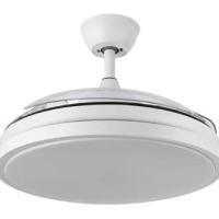 TODOLAMPARA Ventilador de techo con luz LED motor DC ESCORPION Blanco Aspas Retráctiles 107D - details 0
