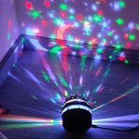 Lámpara De Ambiente LED Mini Proyección De Cielo Estrellado Luz Nocturna Para La Cama Rotación De Bola Mágica Proyector De Escenario - details 0
