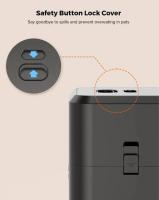 Alimentador Automático Para Mascotas 2L Con Botón USB Y Timer Alimentador Inteligente Para Gatos Y Perros Lento Alimento Con Pantalla LCD Material Plástico - details 2