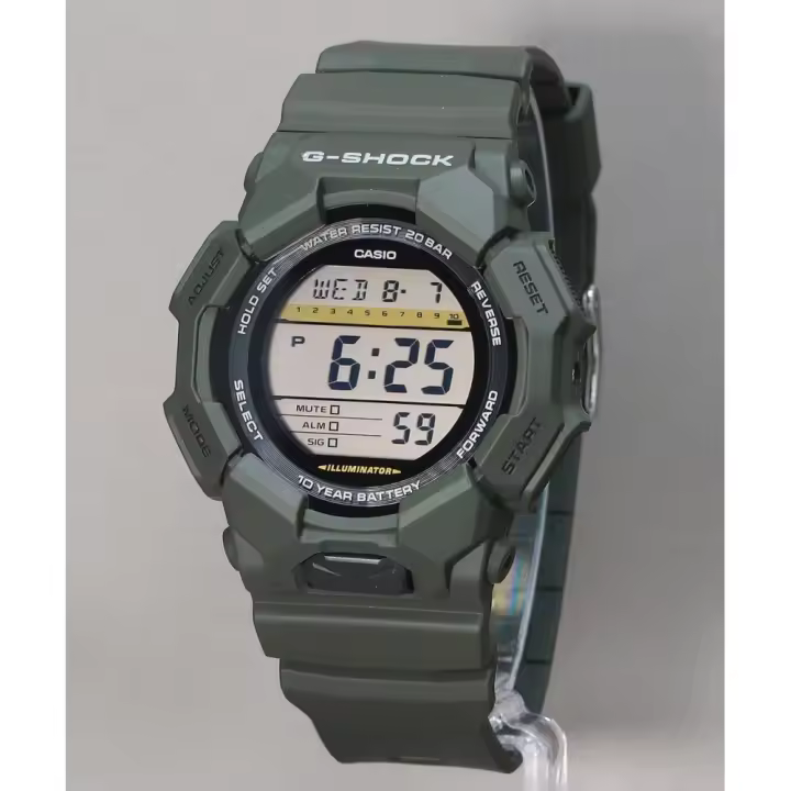 Casio G-Shock GD-010-3JF  JDM 51.9mm  200m WR 10 años de batería correa de silicona - 1