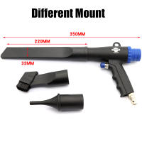 Compresor De Aire Duster Pneumático Doble Propósito Para Limpieza Y Succión Gun Blower Vacío Para Coche Limpiador De Paredes - details 1