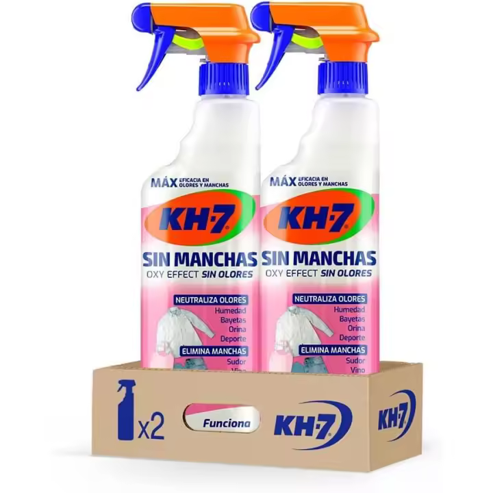 KH-7 SIN MANCHAS OXY SIN OLOR PISTOLA 750 ML OXIGENO ACTIVO PACK 2 UNIDADES - 1