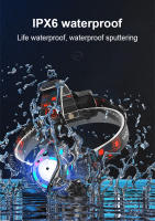 Linterna Frontal Recargable Paweinuo 4000M Super Brillante 800W Alta Potencia Zoom Impermeable 18650 Iluminación Exterior Para Camping Y Pesca - details 11
