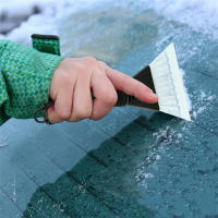 Pala De Nieve Para Coche Con Mango Antideslizante Eliminador De Hielo Y Nieve Para Ventanas Delanteras De Camiones Herramienta De Invierno - details 4