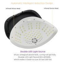 Secador De Uñas LED UV Con 69 LEDs Lámpara Para Curar Todo El Pólen De Uñas Con Sensor De Movimiento Herramienta Profesional De Manicura Para Salón - details 15