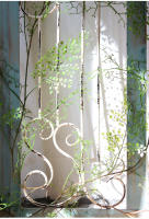 Planta Artificial De Enredadera Verde Silicona Para Adornar Tubos De Aire Acondicionado Y Jardines Sin Mantener Ni Rociar - details 6