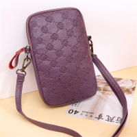 Bolso De Hombro Pequeño Para Mujer PU Cuero Impresión Cruzado Mensajero Bolsa De Teléfono Móvil Mini Bolso Lady Bolso Y Monedero - details 5