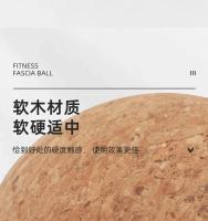 Bola De Masaje De Cork Para Yoga Bola Fascia De Relajación De Músculos Para Gimnasia Fitness Pilates Danza Herramienta Auxiliar Terapia De Liberación Tamaño Multi SML - details 9