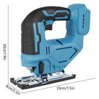 Sábanas Eléctricas Portátiles Sin Cuerda Multi-Función Para Carpintería Herramienta De Trabajo Con Corte Ajustable Para Madera 18V Sin Batería - details 13