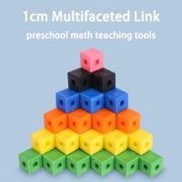 Cubos De Enlace Para Montessori Juguetes Matemáticos Bloques De Número Aprendizaje Contador Decimal Ayudas Educativas Sensoriales Juguete Educativo Para Niños - details 5
