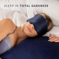 Mascarilla De Sueño Ultrafina De Seda Con Auriculares Bluetooth Inalámbricos Y Micro Para Llamadas Hands-free Control De Volumen Cancelación De Ruido Activo Capacidad De Batería 250mAh - details 0