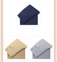 Nuevos Pantalones Casuales Para Hombre De Algodón Para Todas Las Estaciones Pantalones Negocios Rectos Y Slim Moda Clásica Talla Grande Con Bolsillos - details 1