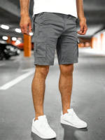 Shorts De Verano Para Hombre 2025 Estilo Safari Sólido Transpirable Con Multiple Bolsillos Moda Casual Fitness Y Jogging - details 15