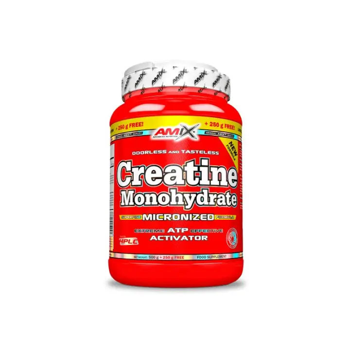 AMIX CREATINA MONOHIDRATO 500 GR + 250 GR GRATIS - 1