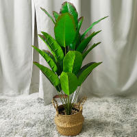Planta Artificial De Banano Verde Grande 86-120cm Decoración Para Interior Y Exterior Ideal Para Bodas Y Jardines - details 22