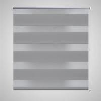 vidaXL Persiana cebra 60 x 120 cm para ventana para hogar moderno Color Blanco,  Gris,  Negro y mas - details 1