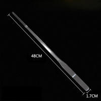 Aguja De Acero Inoxidable 48cm Para Acuario Herramientas De Escapismo Para Plantas De Tanque De Peces Pinzas Rectas Y Curvas Para Alimentación Acuática - details 2