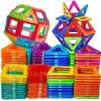 Bloques De Construcción Magnéticos De Tamaño Grande Juguetes STEM Educativos Set De Construcción Aprendizaje Regalo De Cumpleaños Y Navidad Para Niños - details 0