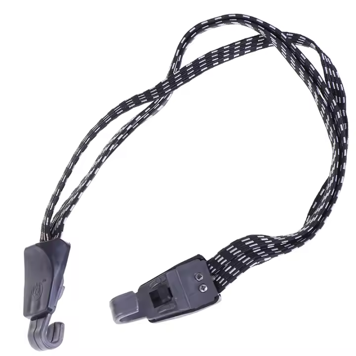 Porta-Mochilas Para Bicicleta Con Correa Elástica Y Gancho Soporte De Carga Para Adultos Material De Poliéster Unisex - 1