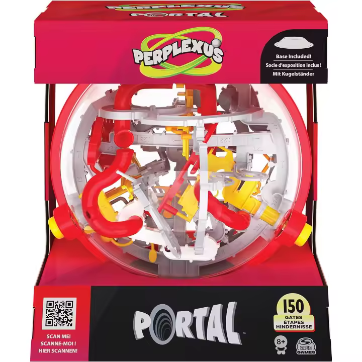 PERPLEXUS - ROMPECABEZAS PERPLEXUS PORTAL - Bola Laberinto 3D con 150 Obstáculos - 6064756 - Juguetes Niños 8 años + - 1