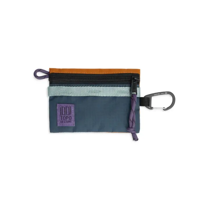 Cartera Azul Topo Designs Mountain Accessory Bag Pond Blue Spice - 1
