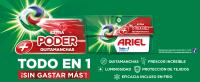 Ariel Todo en 1 Pods Extra, 120 Cápsulas + Poder Quitamanchas, Detergente Líquido para Lavadora | Limpieza Profunda - details 1