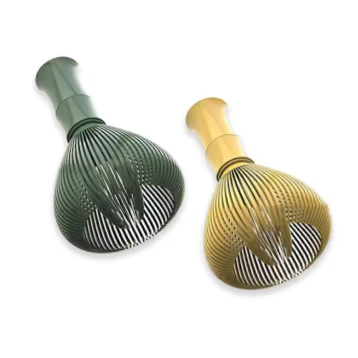 2PCS Matcha Whisk Resin Matcha Whisk Chasen Brush Food Grade for Matcha Green Tea - 1