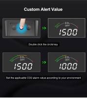 Detector De CO2 Inteligente GIRIER Tuya WiFi Con Sensor De Temperatura Y Humedad Compatible Con La Aplicación Smart Life - details 6