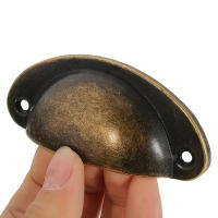 10 Piezas De Manijas De Puerta Metálicas Antiguas Estilo Rustico Chic Con Agarre Ergonómico Instalación Fácil Acabado Pintado - details 4