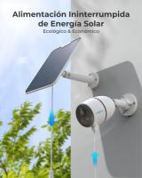 Reolink Panel Solar 2 6W | Alimentación Continua para Cámaras Reolink | USB-C | IP65 Exterior | Cable 4m | Soporte Ajustable 360° | Compatible con Cámaras de Batería - details 1