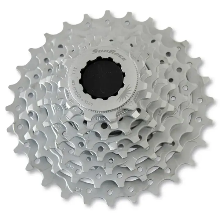 Componentes Cassettes Sunrace Casete R86 Plateado - 1