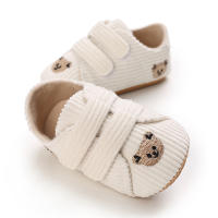 Zapatos De Bebé Clásicos Niño Niña Cara De Animal Casual Planos Antideslizantes Algodón Goma Cálido Botas De Tobillo Para Caminar - details 6